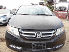 2014 Honda Odyssey EX-L Black 3.5L AT 2WD #A22616